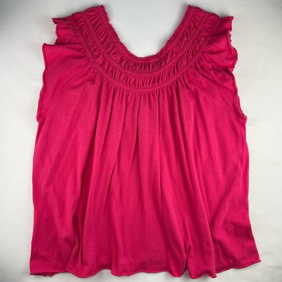 We the Free Coconut Smocked Swing Tank - Picture 3 of 7